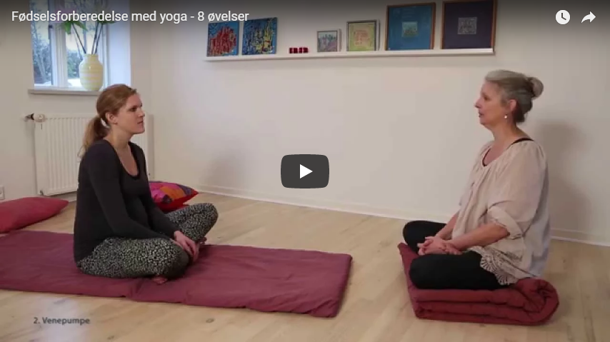Video: Fødselsforberedelse med yoga - 8 øvelser