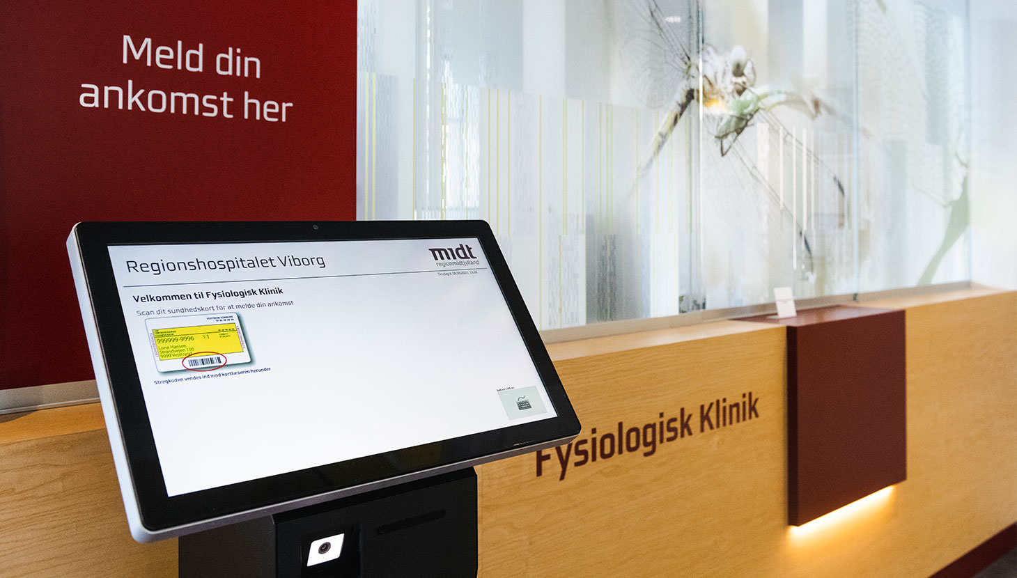 Ankomststander i Fysiologisk Klinik