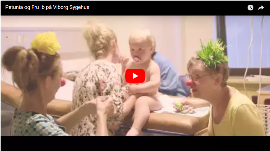 Hospitalsklovne - Petunia og Fru Ib på Viborg Sygehus