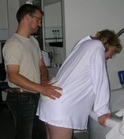 Partner giver massage
