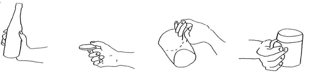 Tegninger af håndfunktion - tetraplegi