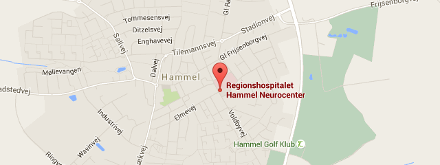 Finde vej kort til Hammel Neurocenter