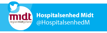 Hospitalsenhed Midt på Twitter