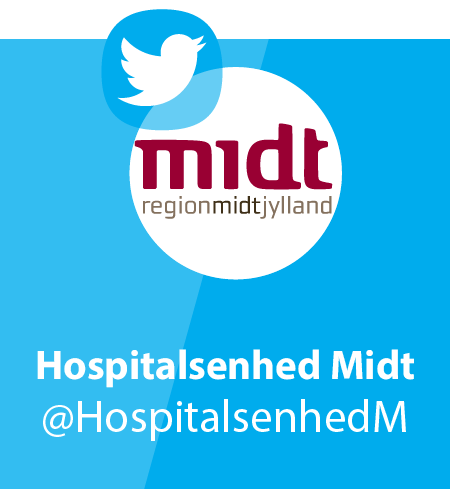 Twitter: Hospitalsenhed Midt - @Hospitalsenhed M